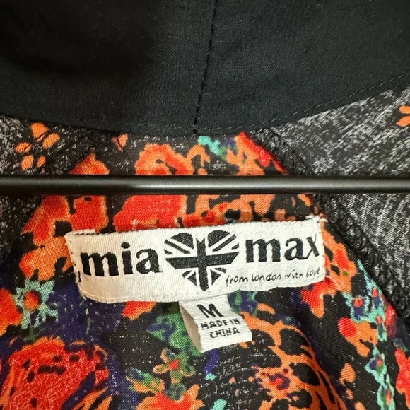 Mia & Max M Kimono Blouse Woman Sheer Elegant Lightweight. - Picture 2 of 6